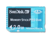Sandisk Gaming Memory Stick PRO Duo 2GB (SDMSG-2048-E10)